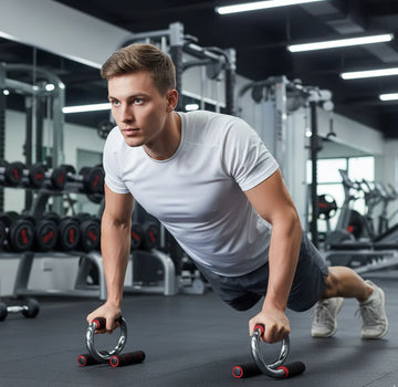 قضيب تمارين الضغط من مارشال فيتنس - مقابض تمارين الضغط للتمارين المنزلية - الإمارات العربية المتحدة