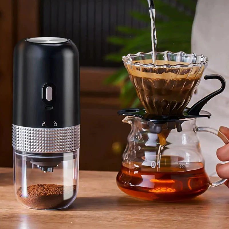 Electric Ceramic Coffee Grinder USB Rechargeable Portable for Travel UAE