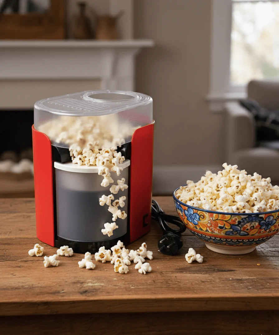 Healthy Hot Air Popcorn Maker for Home
