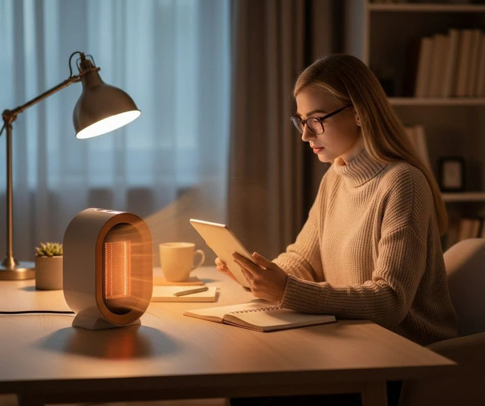 Portable Electric Air Heater – Fast & Safe Indoor Heating UAE