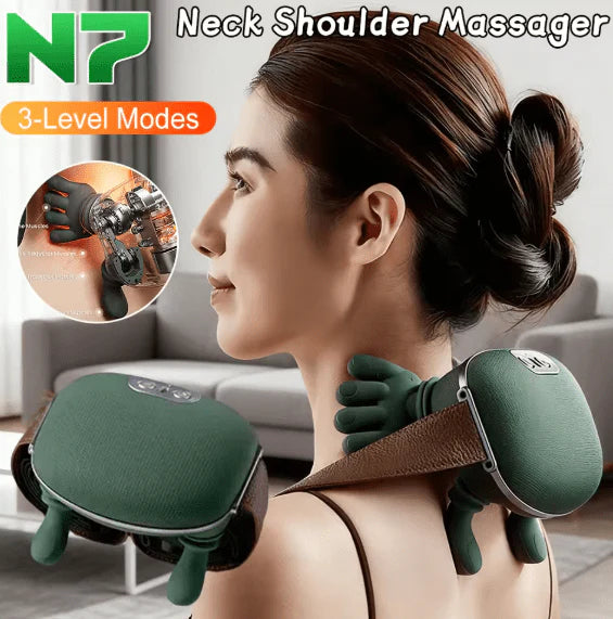 Shoulder & Neck Massager with Heat – Pain Relief & Relaxation UAE